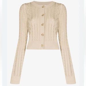 Cream cardigan